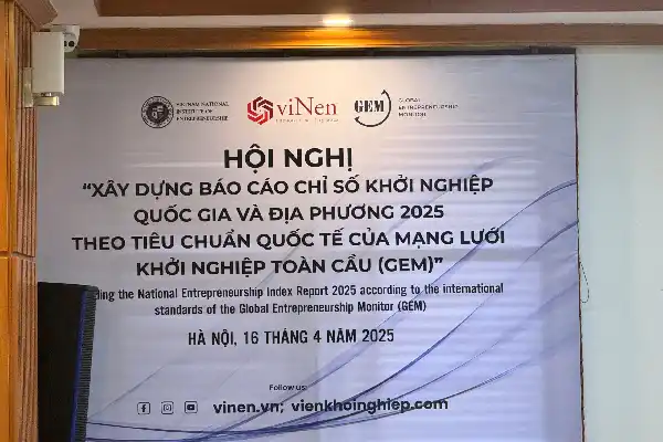 Workshop “Xây dựng Báo cáo Chỉ số Khởi nghiệp Quốc gia và Địa phương 2025 theo tiêu chuẩn quốc tế của GEM